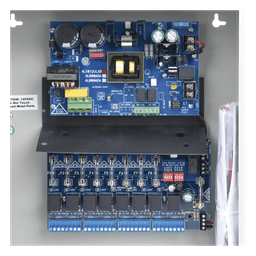 Fuente de Poder con Respaldo / 12 VCC / 10 A / 240 W / 115 VCA / 8 Salidas Independientes / 8 Entradas de Control
