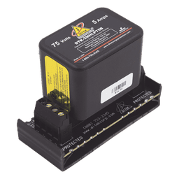 Protector Modular 75 V / 2 Pares / Base Desmontable / Snap-Track / Voz Datos y Señalización