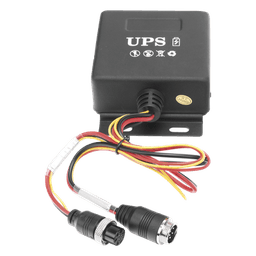 UPS para Videovigilancia Móvil / 24 VDC / 2000 mAh / 20 min Autonomía / Anti-vibración / -10°C a 60°C / Conector Aviación