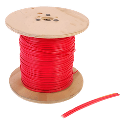 Carrete de Alambre de 305 Metros (1000 Pies) / 2 x 16 AWG / Riser / Tipo ZIP FPLR-CL3R / Para Aplicaciones en Sistemas de Detección de Incendio y Sistemas de Voceo