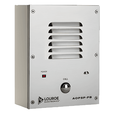 Intercomunicador LOUROE de audio para cámaras IP