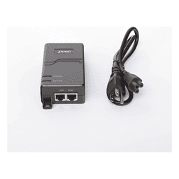 Inyector PoE / 802.3bt 60W / 4-Pares UTP / Gigabit 10/100/1000 Mbps / Alcance 100m (328 pies) extensible a 300m (984 pies)