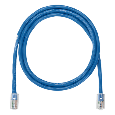 Cable de Parcheo UTP Categoría 5e, con Plug Modular en Cada Extremo - 3 Metros (9.84 Pies) - Azul