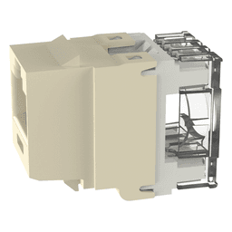 Conector Jack Keystone / Cat 6 / 8P8C / Terminación 110 / Marfil / -10°C a 65°C / 250 MHz