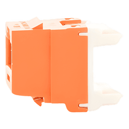 Conector Jack Keystone / Cat 6 / 8P8C / Terminación 110 / Naranja