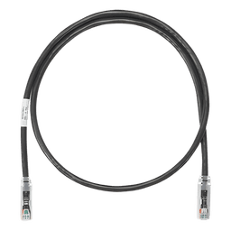 Cable de Parcheo UTP Categoría 6, con Plug Modular en Cada Extremo - 3 Metros (9.84 Pies) - Negro
