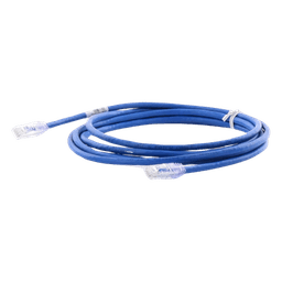 Cable de Parcheo UTP / Cat 6 / Clase E / 3 m (9.84 ft) / 24 AWG / T568B / Azul