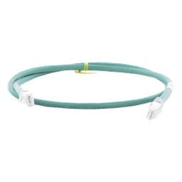 Cable de Parcheo UTP / Cat 6 Clase E / 24 AWG / 1 m (3.28 ft) / T568B / RJ45 / Verde