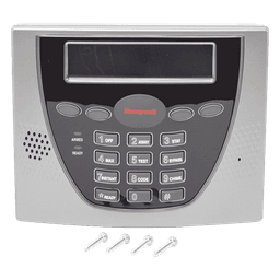 Teclado remoto alfanumérico direccionable con bocina integrada y descriptores personalizados de zona