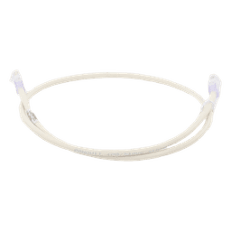 Cable de Parcheo UTP / Cat 6 / 24 AWG / 0.90 m (3 ft) / RJ45 / Blanco Mate