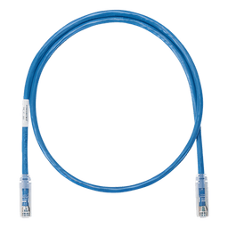 Cable de Parcheo UTP Categoría 6, con Plug Modular en Cada Extremo - 1.5 Metros (4.92 Pies) - Azul