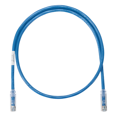 Cable de Parcheo UTP Categoría 6, con Plug Modular en Cada Extremo - 2 Metros (6.56 Pies) - Azul