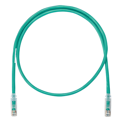 Cable de Parcheo UTP Categoría 6, con Plug Modular en Cada Extremo - 2 Metros (6.56 Pies) - Verde