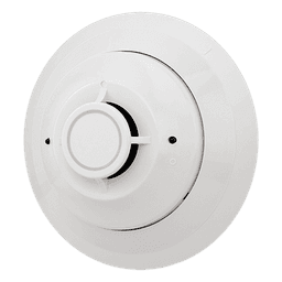 Detector Térmico Direccionable / Temperatura Variable Alta 57 °C a 88 °C (135 °F a 190 °F) / SLC Dos Hilos / LED 360° / Direccionamiento por Interruptores
