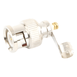 Conector BNC Macho / 75 Ohm / Base de Alivio PVC / Níquel-Oro-PTFE / RG-59 / 55 mm Longitud