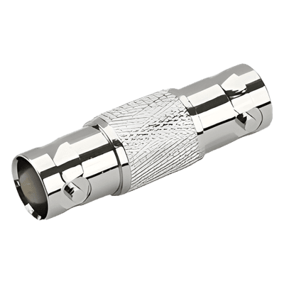 Adaptador Coaxial / BNC Hembra a BNC Hembra / 75 Ohm / Barril / 32.5 mm / 1.27 ft