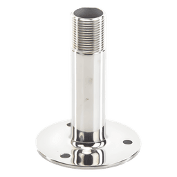 Montaje Recto / Acero Inoxidable / 4 in Alto / 3 in Base / Rosca 1-1/4 in / 0.26 kg