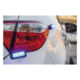 Luz Auxiliar Ultra Brillante / 4 LEDs Gen III / Azul / 10-30 VCC / 23 Patrones / 3.88 x 1.33 x 0.98 in