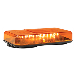 Mini barra de luces Highlighter LED, color Ámbar, Montaje de Succión e Imán, Ideal para Seguridad Privada