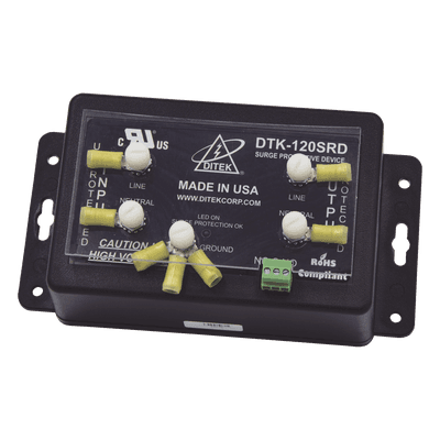 Protector 120 VCA Serie / 20 A / Contacto Seco / EMI/RFI / Paneles de Incendio y Equipo Crítico
