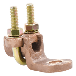 Conector de Bornes / 1/2" / Calibre 1/0 AWG a 250 KCM / Bronce / Sin Soldadura / Acero Tropicalizado