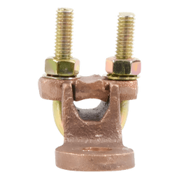 Conector de Bornes / 1/2" / Calibre 1/0 AWG a 250 KCM / Bronce / Sin Soldadura / Acero Tropicalizado