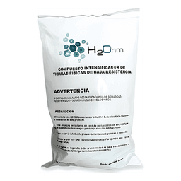 Compuesto Acondicionador de Suelo / 11 kg / Alta Capacidad Higroscópica / Compatible con Todos los Sistemas de Tierra / Certificado LAPEM-EMA