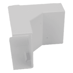 Esquinero interior / PVC auto-extinguible / -40°C a +85°C / NOM-001-SEDE-2005 / 0.008 kg