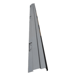 Jamba de bisagras galvanizada 7' 0", 5 3/4" derecha Compatible con puerta 5041, 5043, 5042, 5046, 5044, 5045, 5048, 5051 y 5050