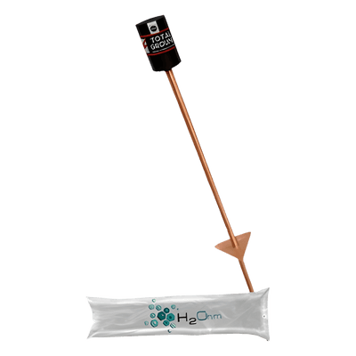 Electrodo Para Tierra Física para Aplicaciones Residenciales y Antenas de Baja Potencia.