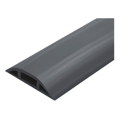 Canaleta flexible color negra de PVC auto extinguible tramo de 2.5m (9300-01254) 