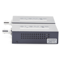 Kit Transmisor y Receptor PoE de Largo Alcance Sobre Coaxial Hasta 1 km
