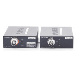 Kit Transmisor y Receptor PoE de Largo Alcance Sobre Coaxial Hasta 1 km