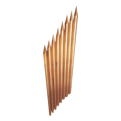 Varilla de Puesta a Tierra / Acero AISI 1018 / Recubrimiento de Cobre Electrolítico / Diámetro 3/4" / Longitud 3 m (9.8 ft)