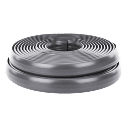 Canaleta flexible de piso / PVC autoextinguible / 100kg carga / 305mm² / 2.5m (8.2ft) / -20°C a +80°C