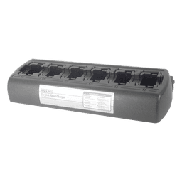 Multicargador de Escritorio / 6 Cavidades Simultáneas / Radios Kenwood NX/TK Series / Baterías Ni-Cd, Ni-MH, Li-Ion, Li-Po / Apagado Automático