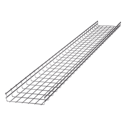 Charola Tipo Malla / Ancho 300 mm (11.8 in) / Peralte 66 mm / Tramo 3 m (9.84 ft) / Electro Zinc / 315 Cables Cat6