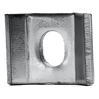 Clema de Unión para Charola / Acero Calibre 11 (3 mm) / Acabado Electrozincado / Llave 10 mm / Ancho Máximo 300 mm (11.8 in)