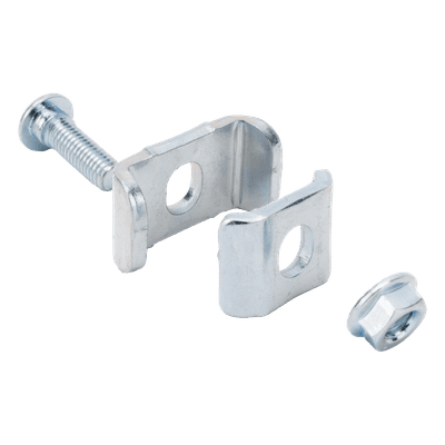 Kit de unión para charolas / Acero al carbón / Electro zinc / Hasta 300 mm / 0.98 ft de ancho