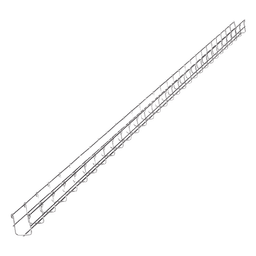 Charola Tipo Malla / 66 mm Peralte / 50 mm Ancho / 3 m Longitud / 164 ft Equivalente / Electro Zinc / 53 Cables Cat6