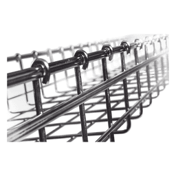 Charola Tipo Malla / 116 mm Peralte / 300 mm Ancho / 3 m Tramo / 9.84 ft / Electro Zinc / 554 Cables Cat6