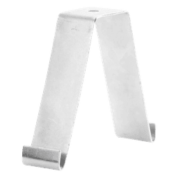 Suspensión conjunto 100 mm, para montar la charola desde el techo, con acabado Electro Zinc para varilla de 1/4, 5/16 y 3/8