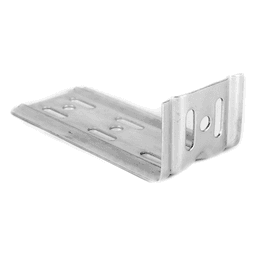 Ménsula económica, para montaje en pared, para anchos de charola de 150mm, con acabado Electro Zinc