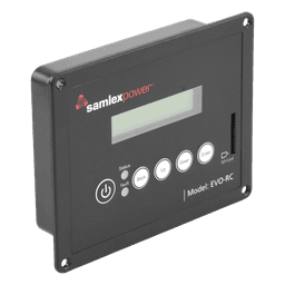 Control Remoto / Inversor-Cargador / Slot SD 16 GB / Cable 10 m (33 ft) / Monitoreo de Datos