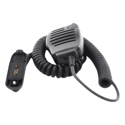 Micrófono-Bocina con Control Remoto / Cancelación de Ruido / Jack 3.5 mm Reforzado con Kevlar / Clip Giratorio 360° / Compatible con Radios Motorola XPR, DGP, APX, XIR y Matra