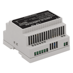 Fuente Industrial / Entrada 100-240 VCA / Salida 11.2-14.2 VCC / 5 A / Eficiencia >83% / -20°C a 45°C / 97x87x54.5 mm