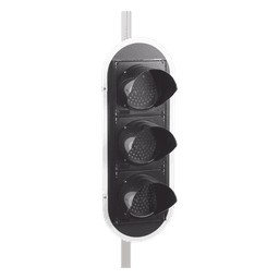 Semáforo LED / Tricolor Rojo-Verde-Amarillo / 200 mm / 110 VCA / 30° Ángulo de Visión / IP Sellado