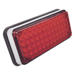 Luz de Advertencia LED / 7x3" / 66 LED / 12 VCC / 12 Patrones de Destello / Montaje Permanente