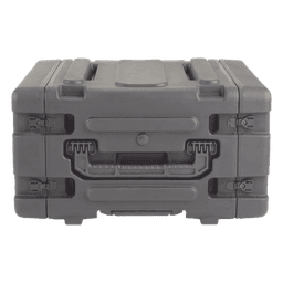 Gabinete Móvil con Amortiguador / Rack 19" / 4U / Ruedas Integradas / Resistente a Golpes y Agua / 23.875" Profundidad Riel a Tapa