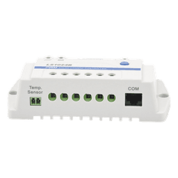 Controlador de Carga Solar PWM / 10 A / 12/24 VCC / RS-485 / Baterías Gel-AGM-Selladas